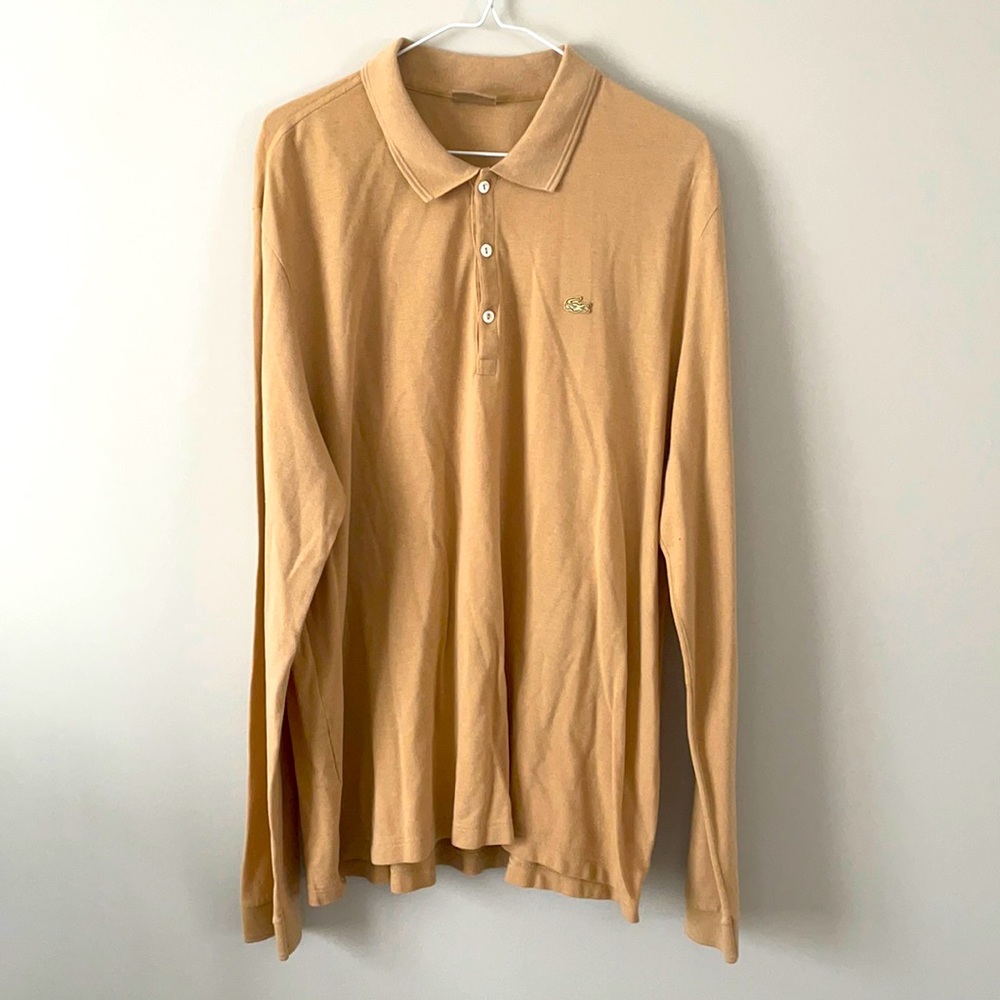 Mens Lacoste long sleeve shirt